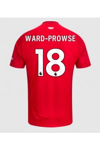 Nottingham Forest James Ward-Prowse #18 Fotballdrakt Hjemme Klær 2024-25 Korte ermer